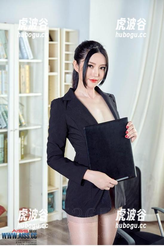 AISS爱丝(钻石版) - 随便翻翻！陈雅漫的黑色写真，高清得让人想捏一下！