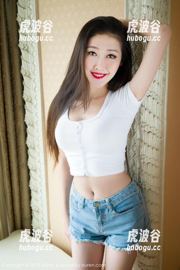 MiStar魅妍社-黄歆苑 MiStar魅妍社 - 黄歆苑短裤写真,照片值得好好研究研究,貌似有新套路啊?