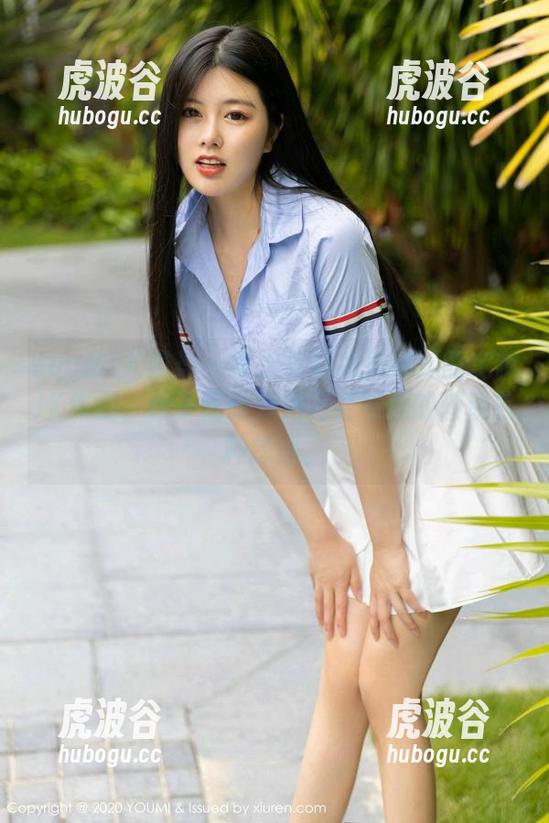YouMi尤蜜荟-姝姝妹妹 YouMi尤蜜荟 - 每次看到姝姝妹妹的定制JK作品,脑子里就开始万花筒似的转动各种想法。