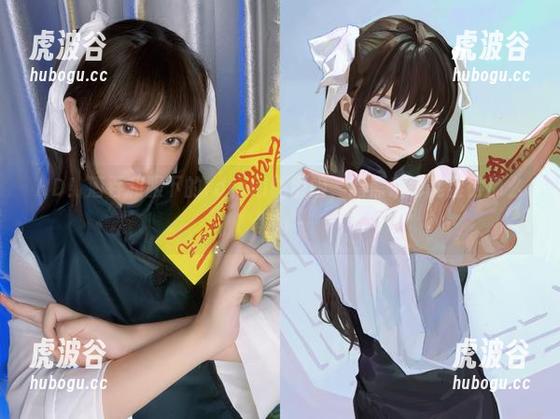 roroki骷髅姬 HD!酒吞和服下的roroki骷髅姬,暗黑系也能显得那么优雅~